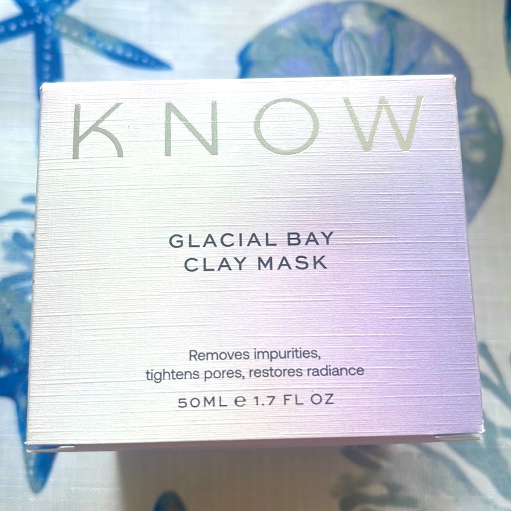New KNOW BEAUTY Glacial Bay Clay Face Mask